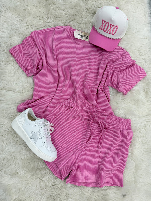 Ready to Go Ribbed Set