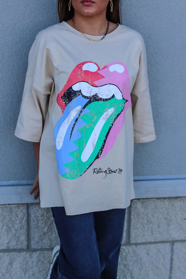 Rock N Roll Oversized Graphic