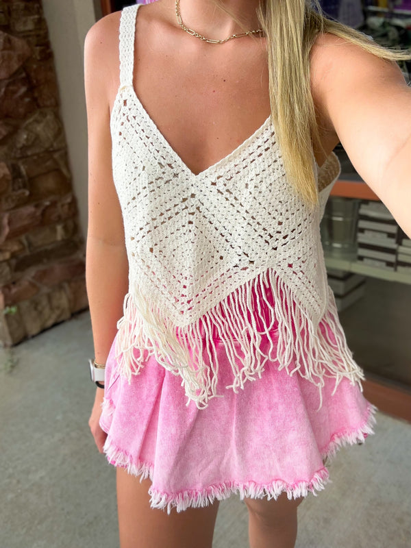 Crochet Tank - ONLINE ONLY