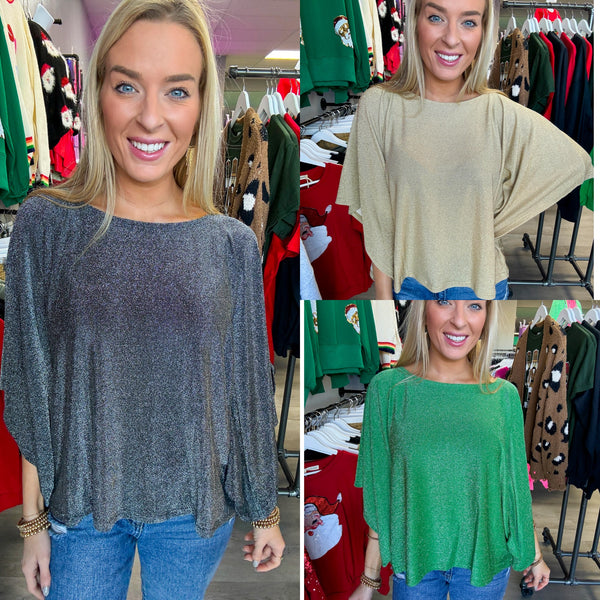 Sparkle Into the Season Top