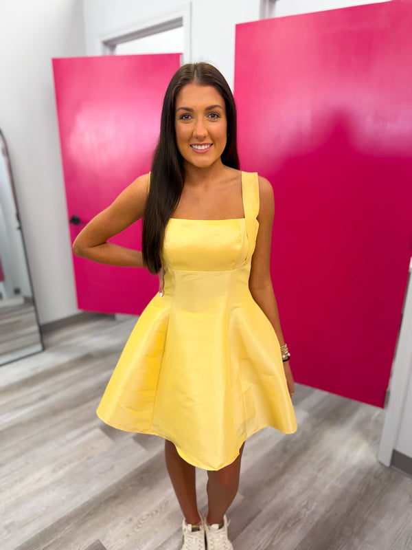 For the Moment Skater Mini Dress | Butter