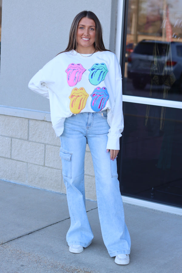 Rock N Roll Sweatshirt - Officially Licensed