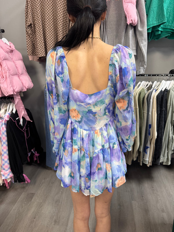 Periwinkle Romper