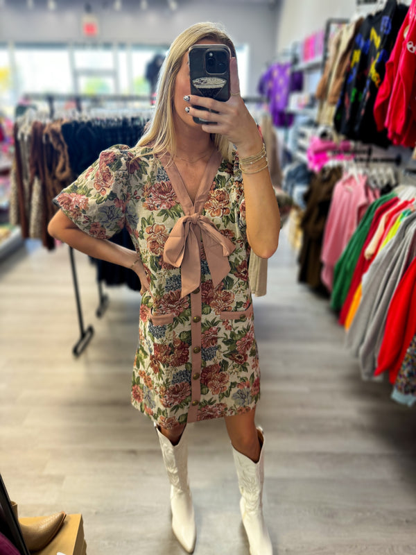 Vintage Floral Dress | ONLINE ONLY