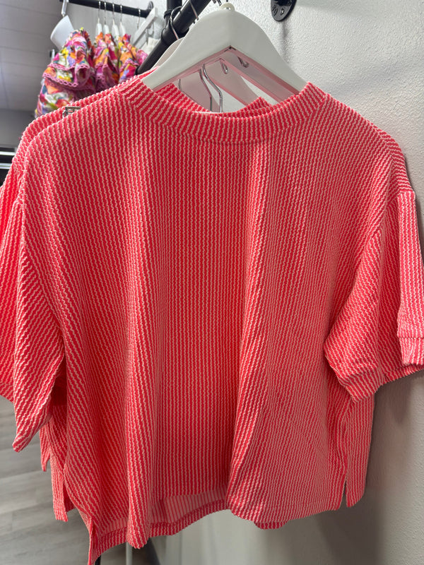 My Way Ribbed Round Neck Set