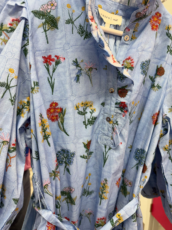 Forget-Me-Not Floral Dress