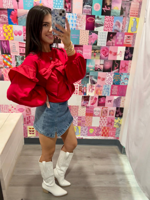 I'm The Present Top Longsleeve