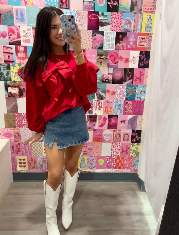 I'm The Present Top Longsleeve