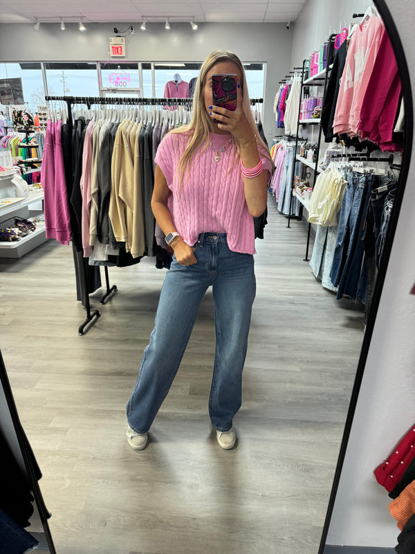 The Allie Denim - High Rise Wide Leg