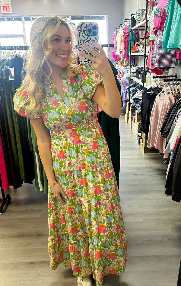 Floral Dreams Maxi Dress