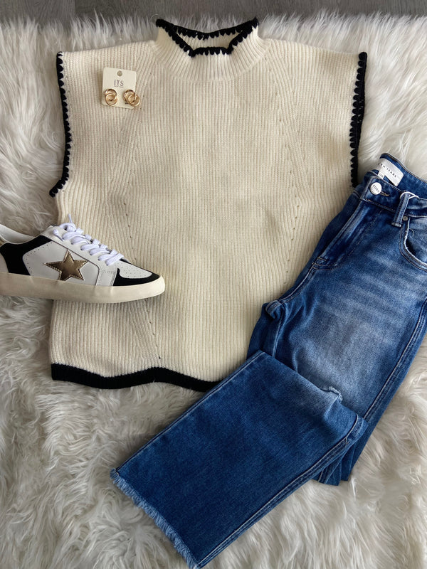 In The Contrast Sweater