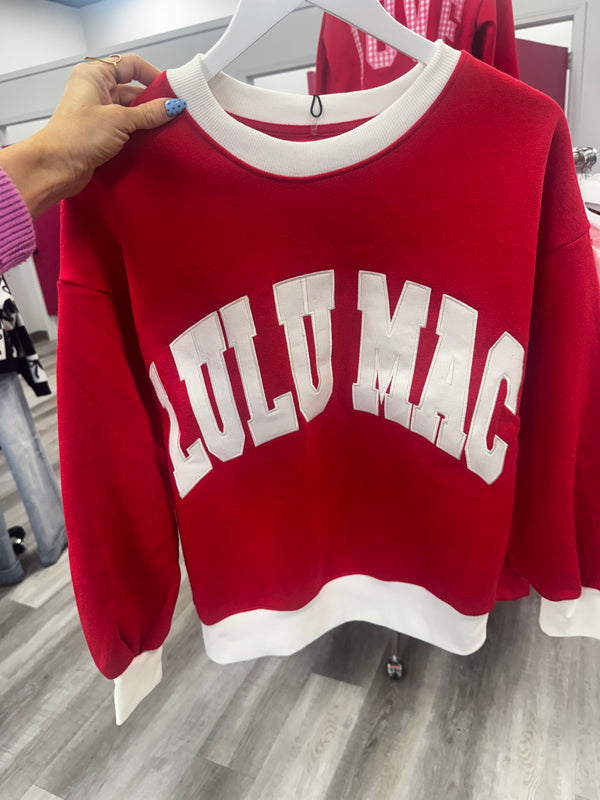 MULTIPLE COLORS: Color Block Sweatshirt | LULU MAC