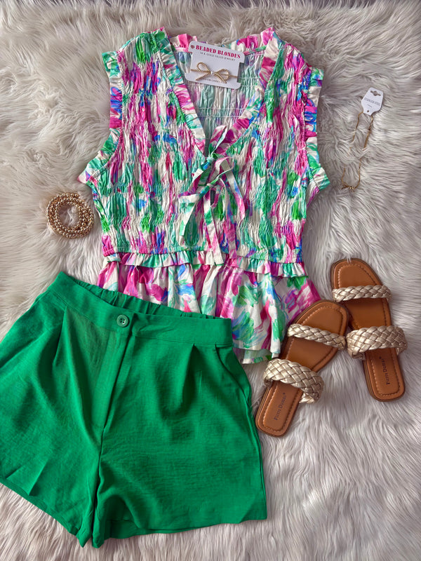 High Waisted Airflow Shorts