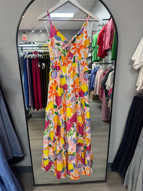 Summer's Calling Printed Maxi Dress