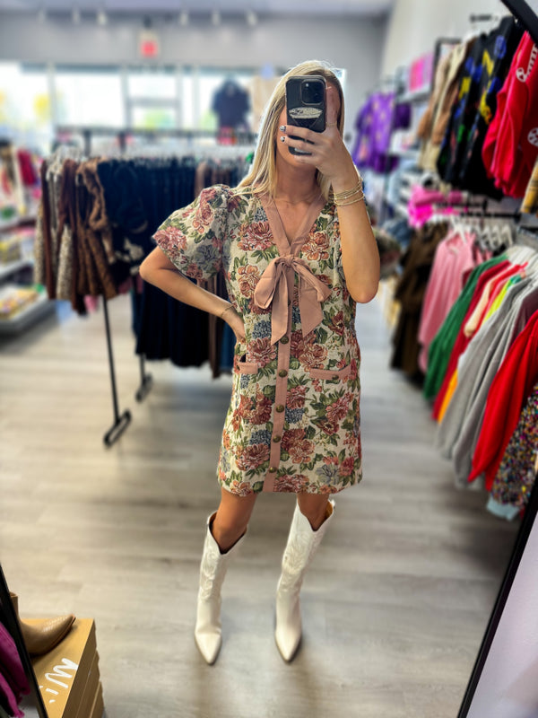 Vintage Floral Dress | ONLINE ONLY