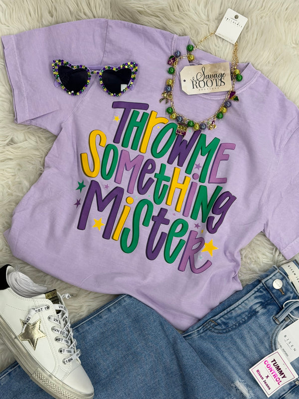 Throw Me Something Mardi Gras Graphic Tee