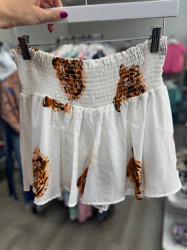 The Bailee Shorts - Tiger Head