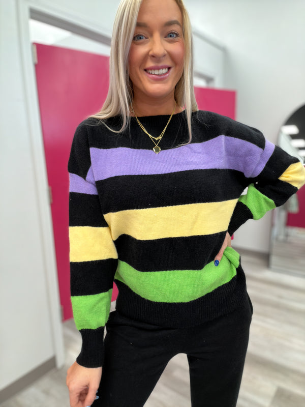 All About Those Beads Sweater