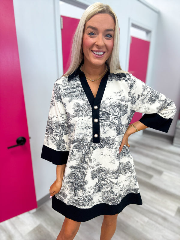 Story Book Dress | Black