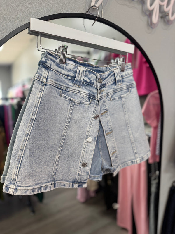 The Sam Denim Skort
