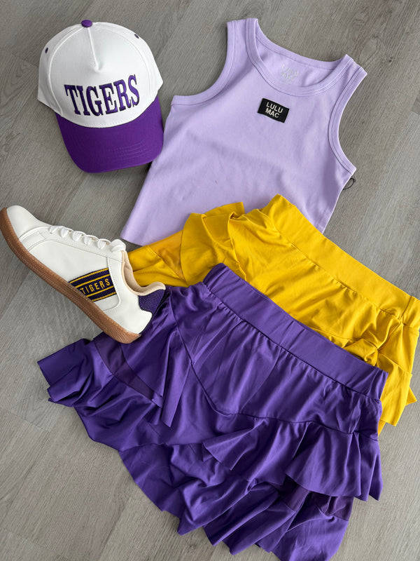 DD-TANK LAVENDER LULU MAC SOLID TANK TOPS