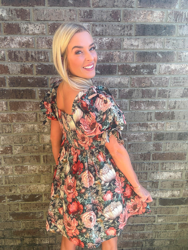 Fall is In Bloom Dress