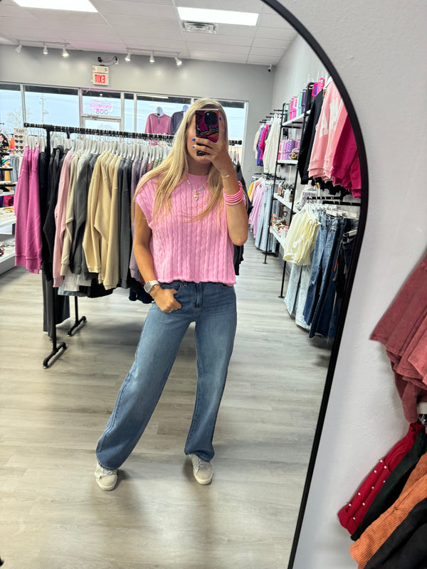 The Allie Denim - High Rise Wide Leg