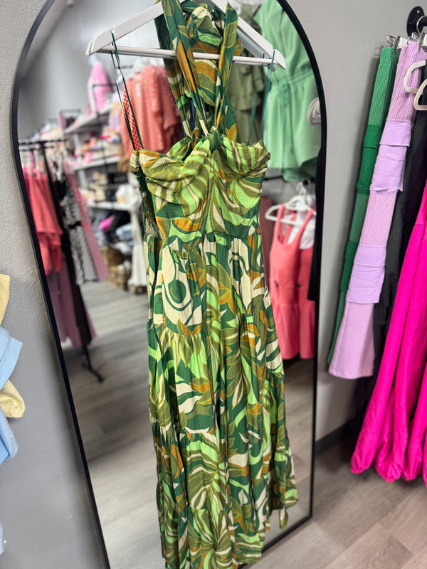 Made Ya Look Halter Jumpsuit