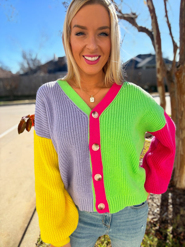 Covered In Color Cardigan