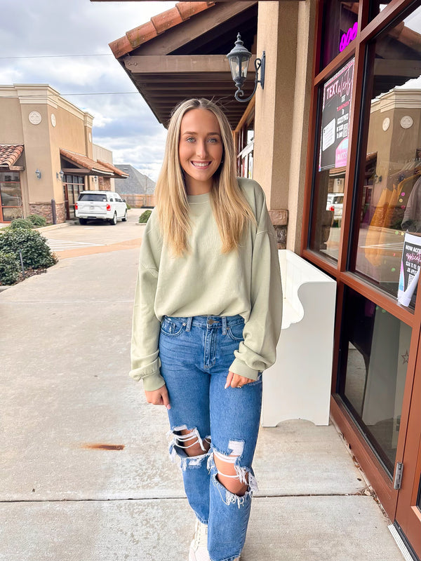 Lazy Spring Days Sweatshirt - Pullover