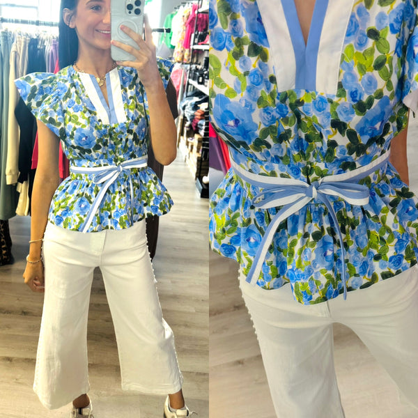 Pearl Detail Jeans - White