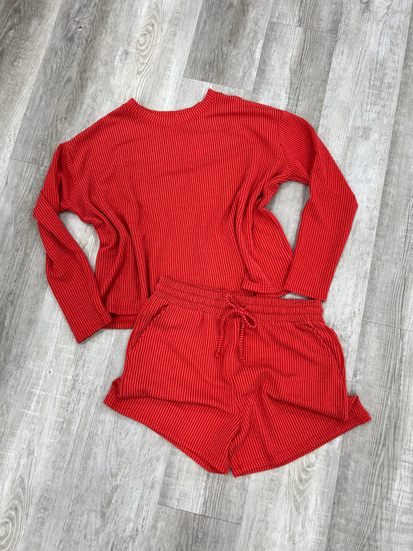 SAVAGE DEAL | Ribbed Set Long Sleeve Set