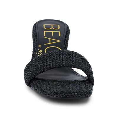 Capricorn Heeled Sandal Black