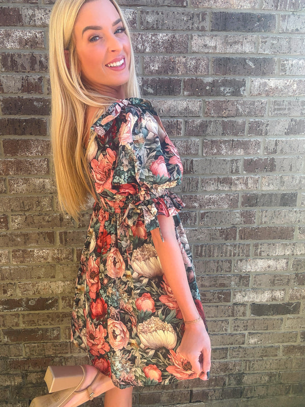 Fall is In Bloom Dress