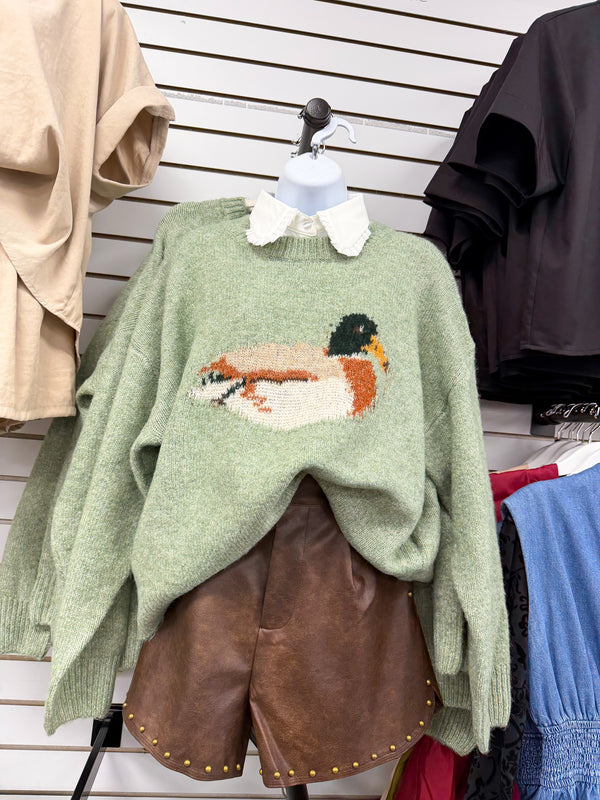 The Mallard Mood Sweater