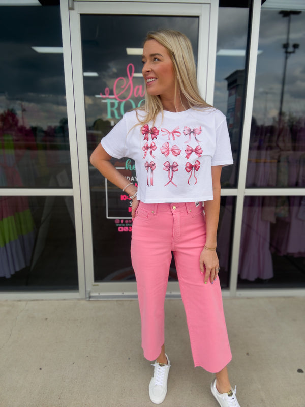 The Elizabeth Pink Denim | Judy Blue