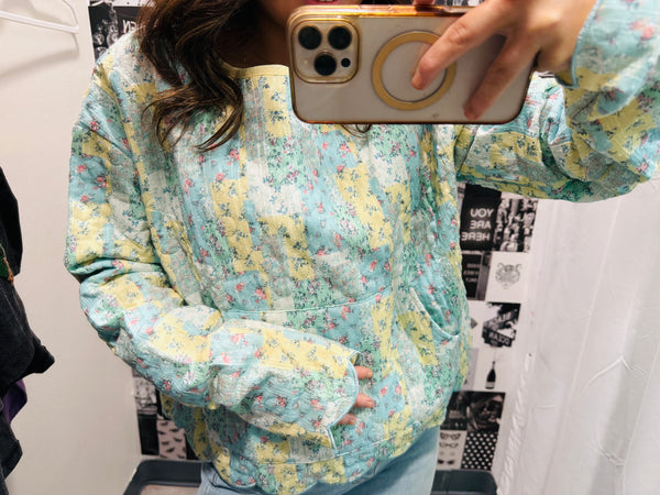 Blue Skies & Buttercups Pullover