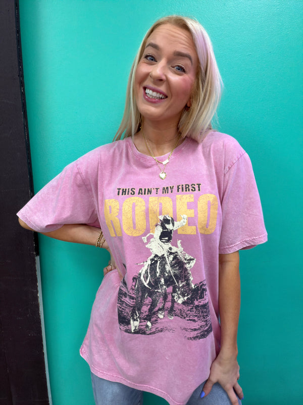 Rodeo Pink Graphic Tee