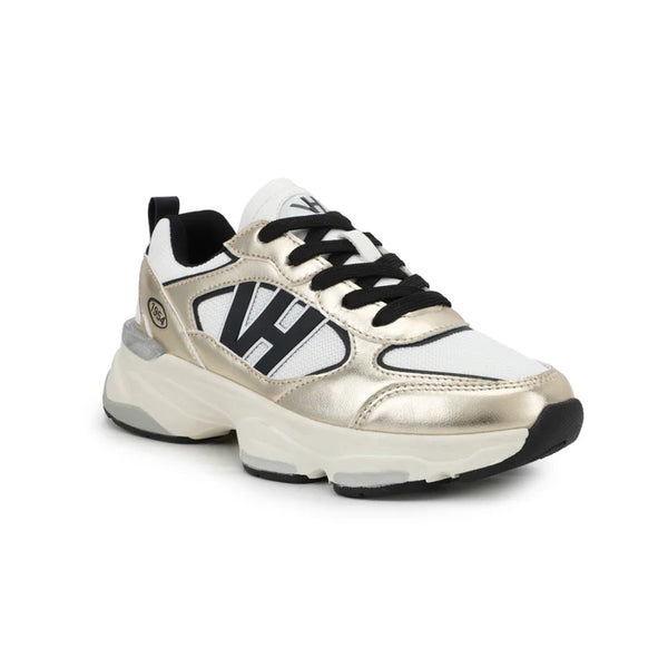 The Dash Sneaker Gold and Black