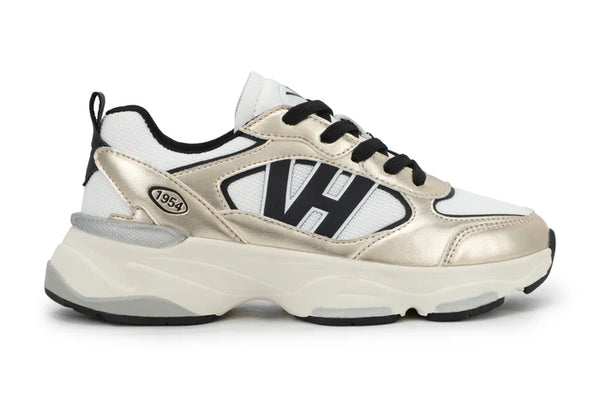 The Dash Sneaker Gold and Black