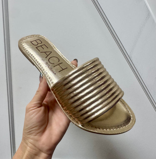 The Troller Sandal | Gold