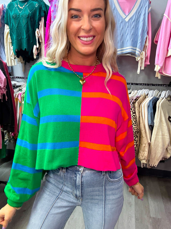 Mix and Match Striped Top