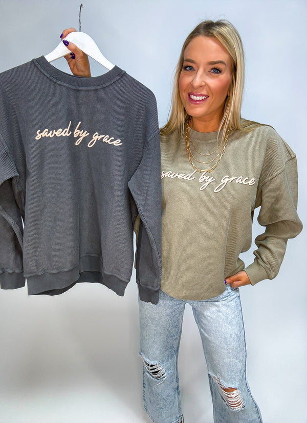 Saved Corduroy Pullover