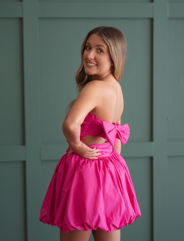 GNO Pink Bow Dress