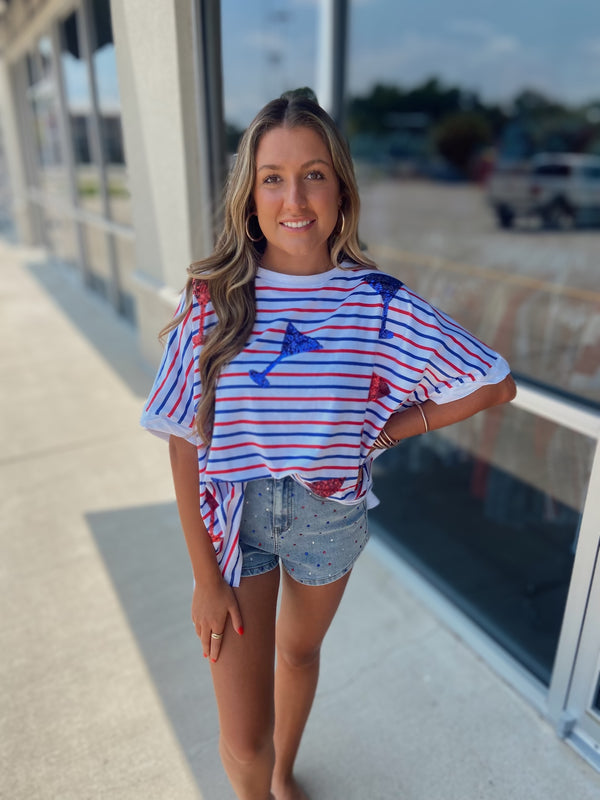 America Sequin Martini