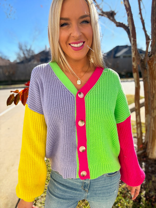 Covered In Color Cardigan