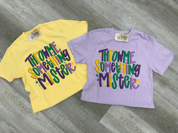 Throw Me Something Mardi Gras Graphic Tee