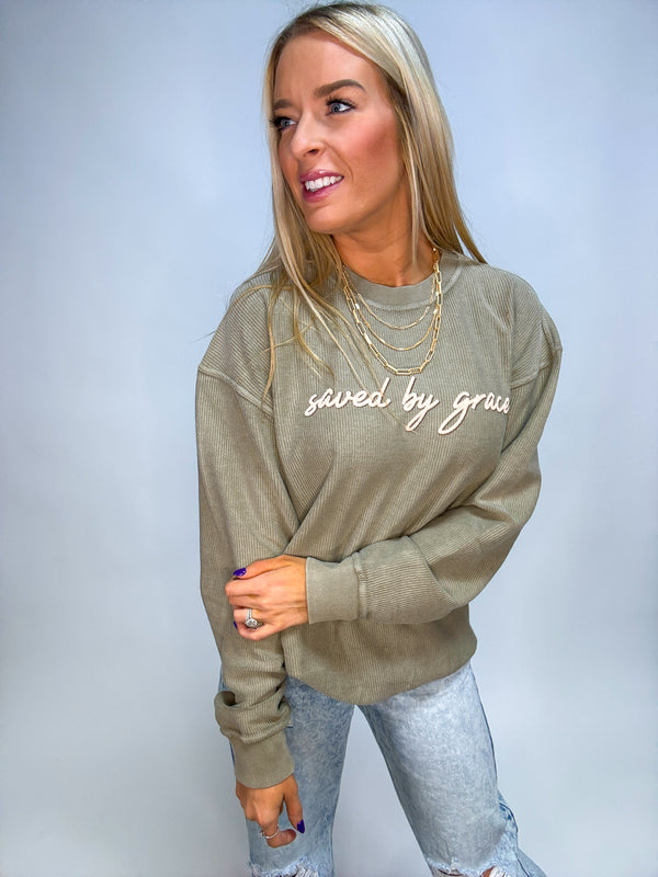 Saved Corduroy Pullover