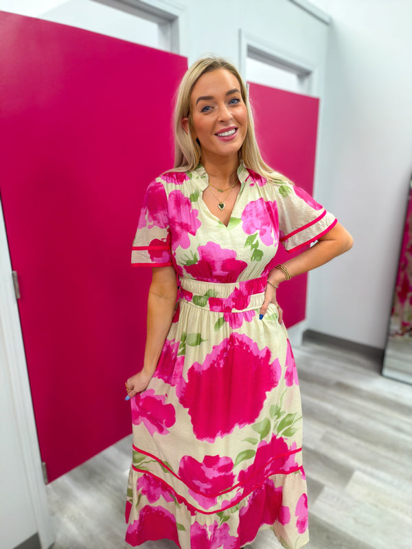 Garden Party Glow Maxi Dress