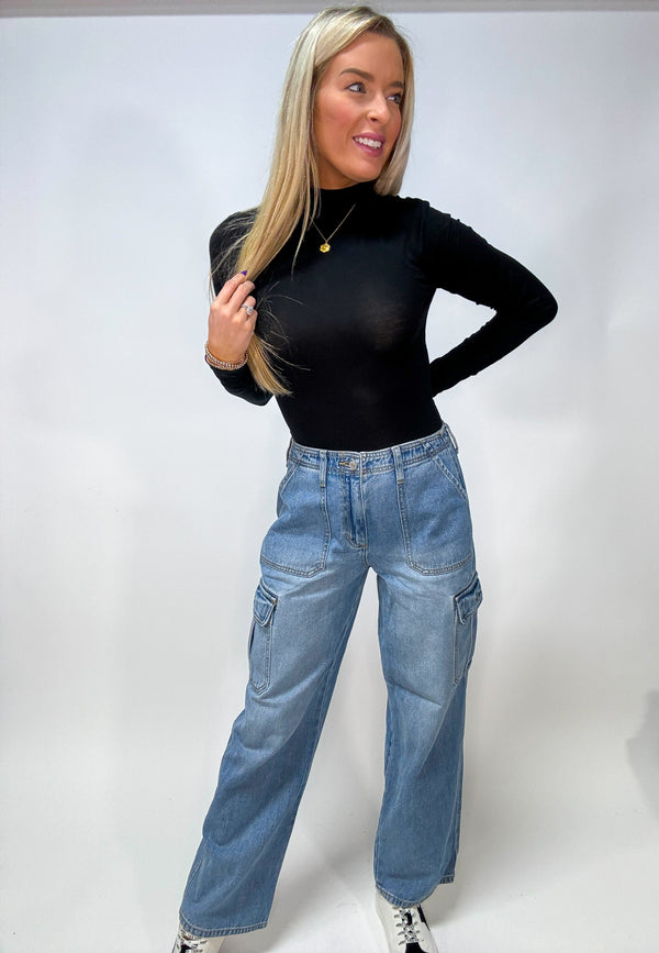 Adeline Cargo Jeans
